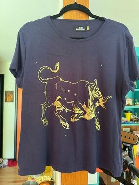 Tyler McGillivary Navy Tee Taurus Zodiac